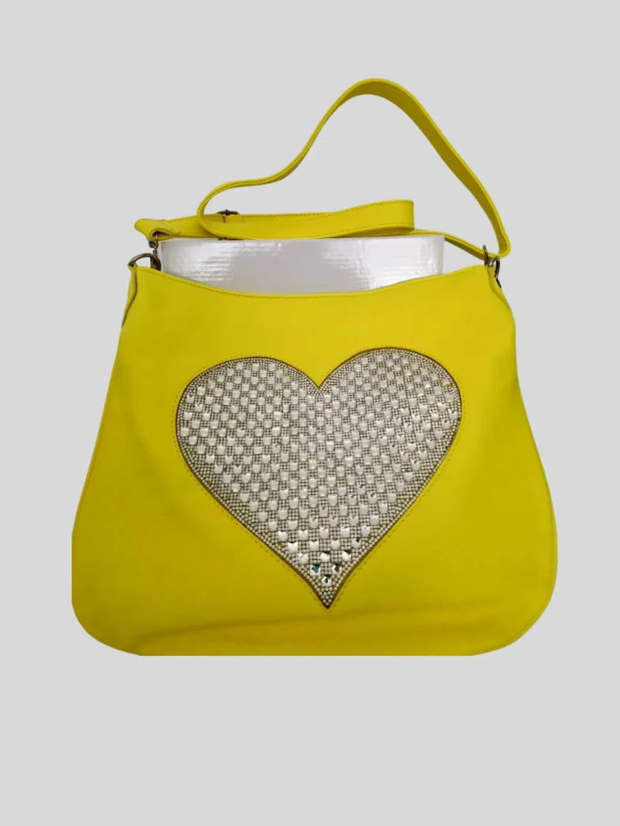 Sac VERT FLUO en bandoulière – Image 2