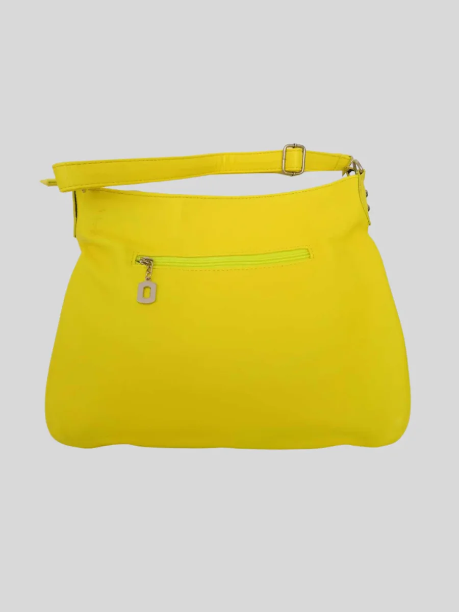 Sac VERT FLUO en bandoulière – Image 3