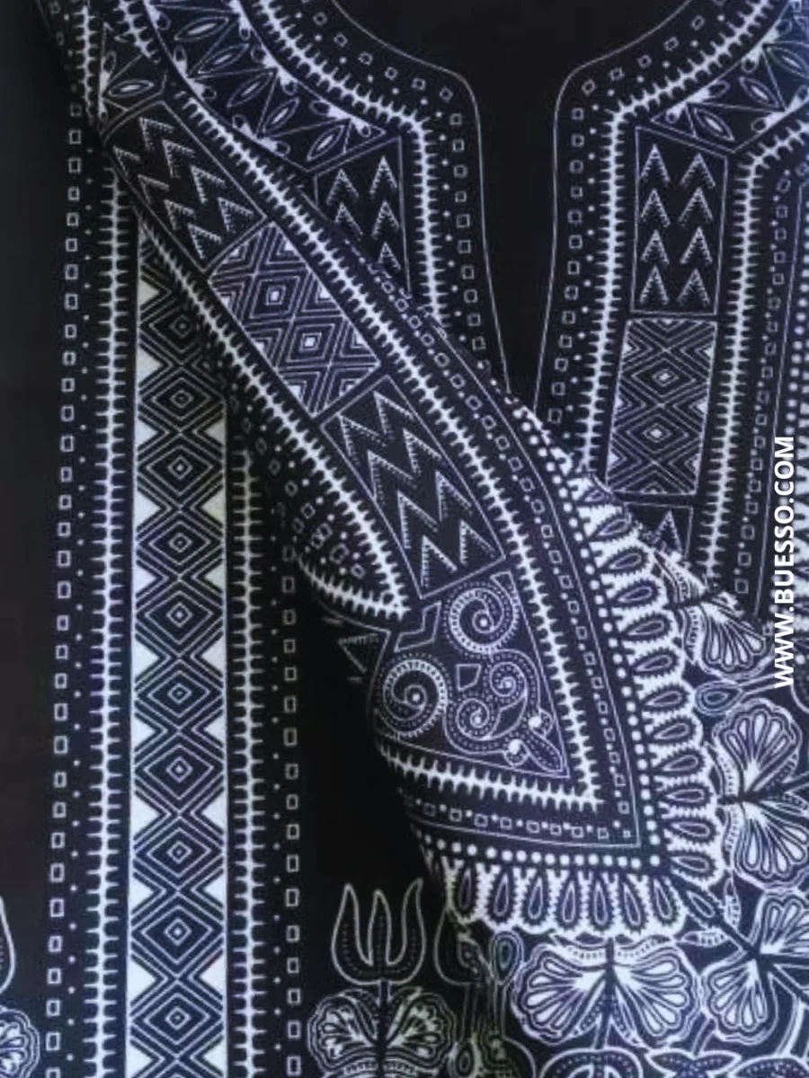 Pagne DASHIKI/YAMADO NOIR – Image 5