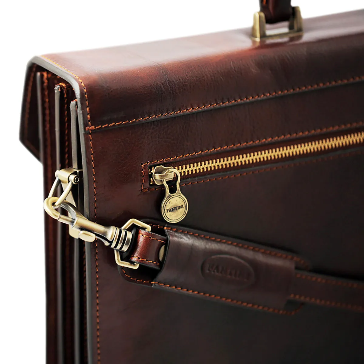 Cartable en cuir Shenzhen – Image 7