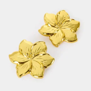 Bijoux à clipser Hibiscus