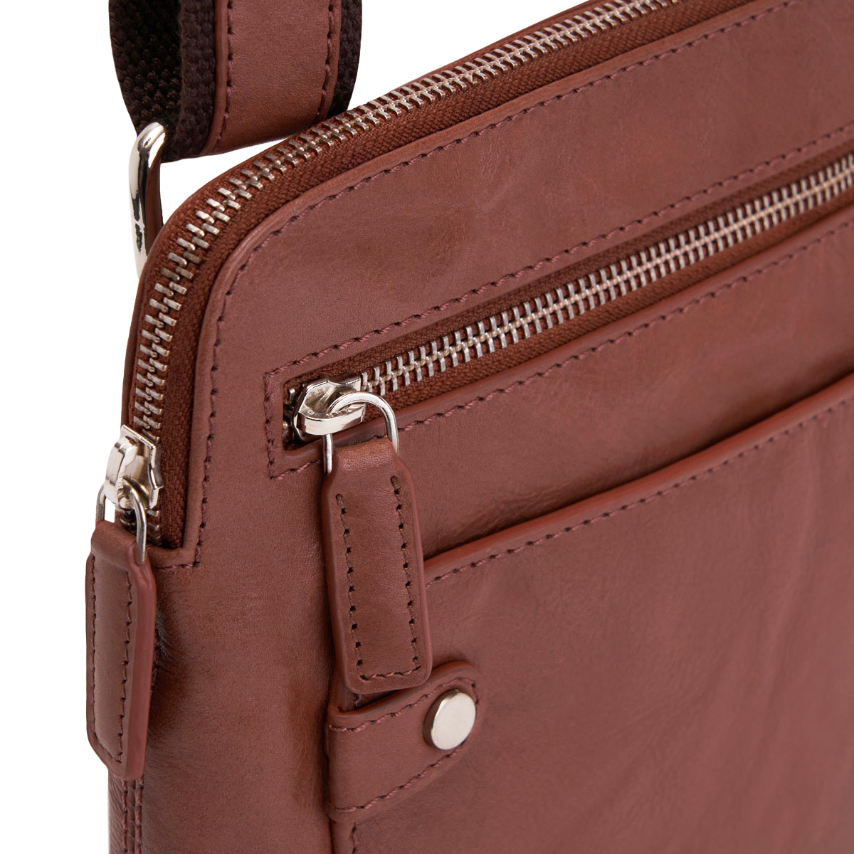 Sac bandoulière en cuir Costanzo – Image 5