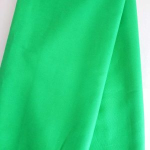Tissu en coton uni VERT