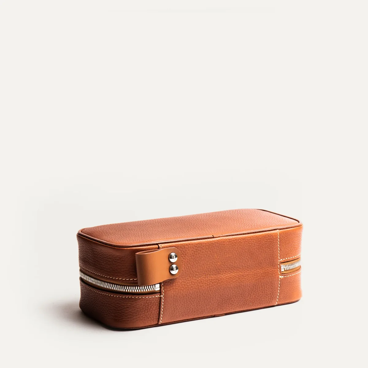 Trousse de toilette cuir ~ CLARA - COGNAC – Image 7