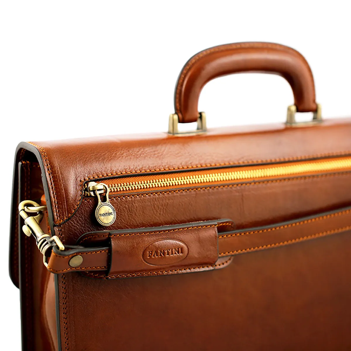 Cartable en cuir Manfredi – Image 5