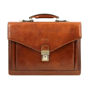 Cartable en cuir Shanghai