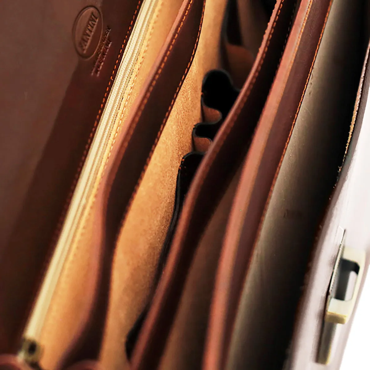 Cartable en cuir Shenzhen – Image 8