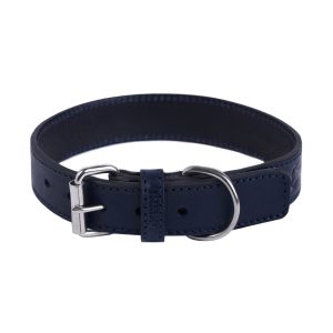 Collier pour chien en cuir Bone