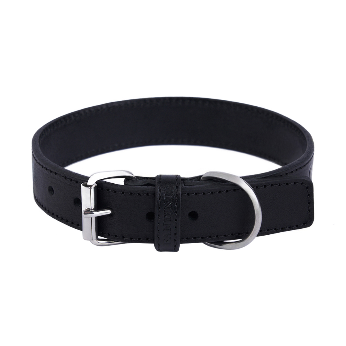 Collier pour chien en cuir Bone