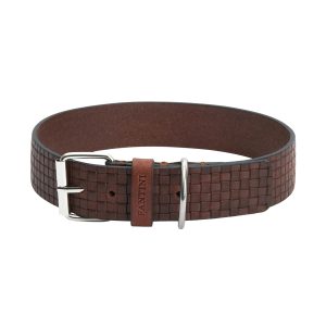 Collier pour chien en cuir Juno