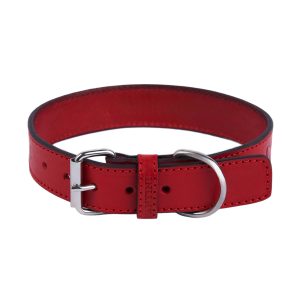 Collier pour chien en cuir Bone