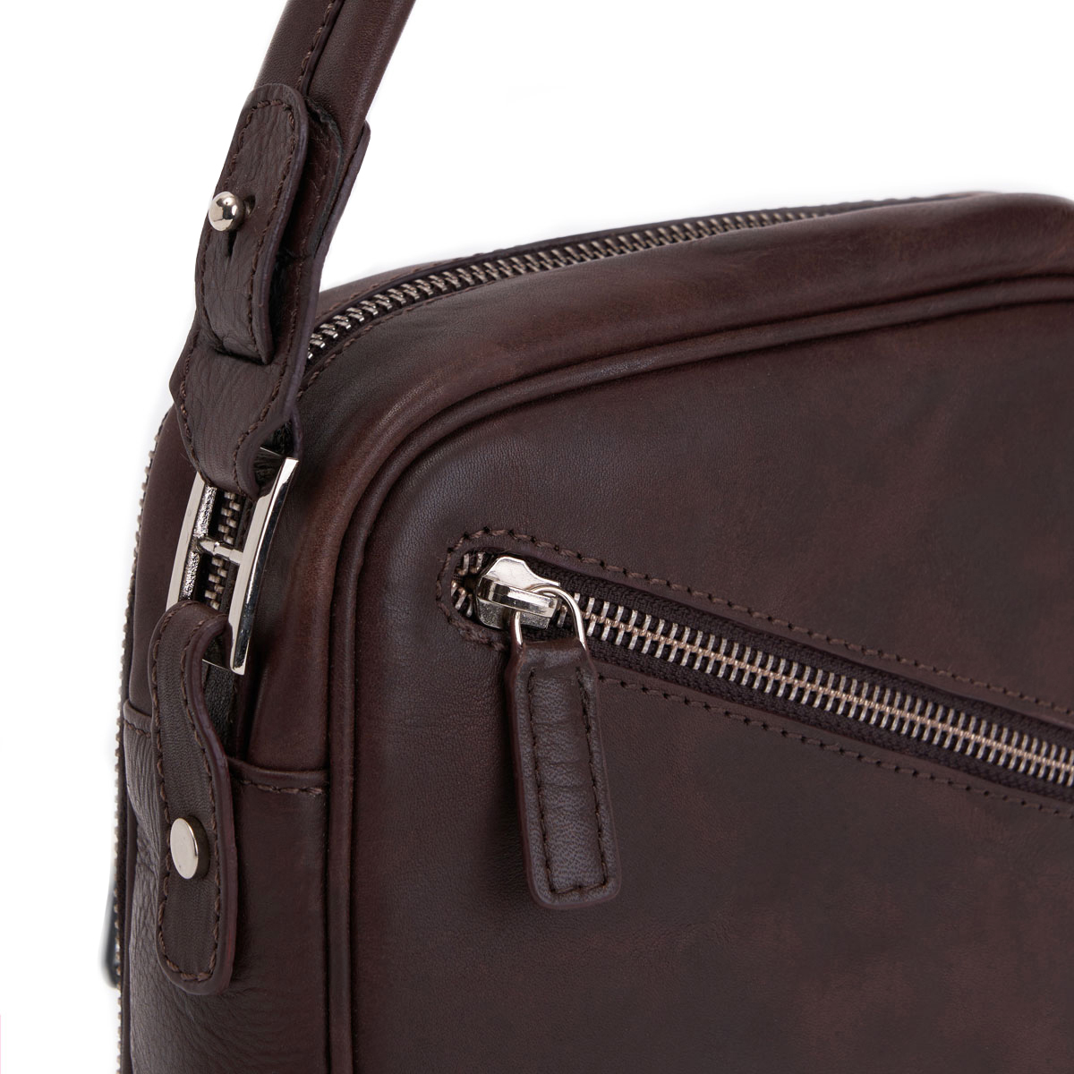 Sac bandoulière en cuir Elba – Image 5