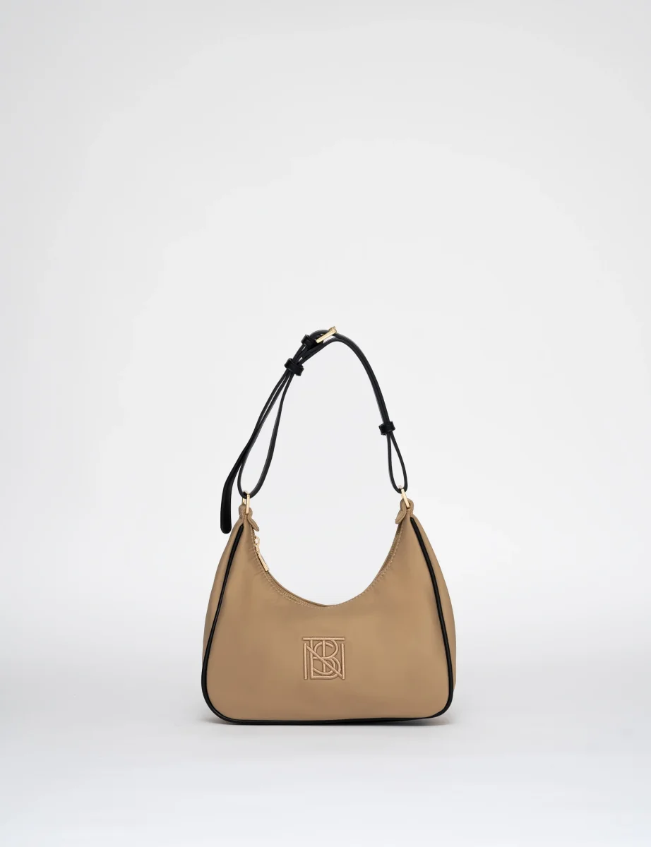 Sac Berri nylon recyclé - Beige sable – Image 2