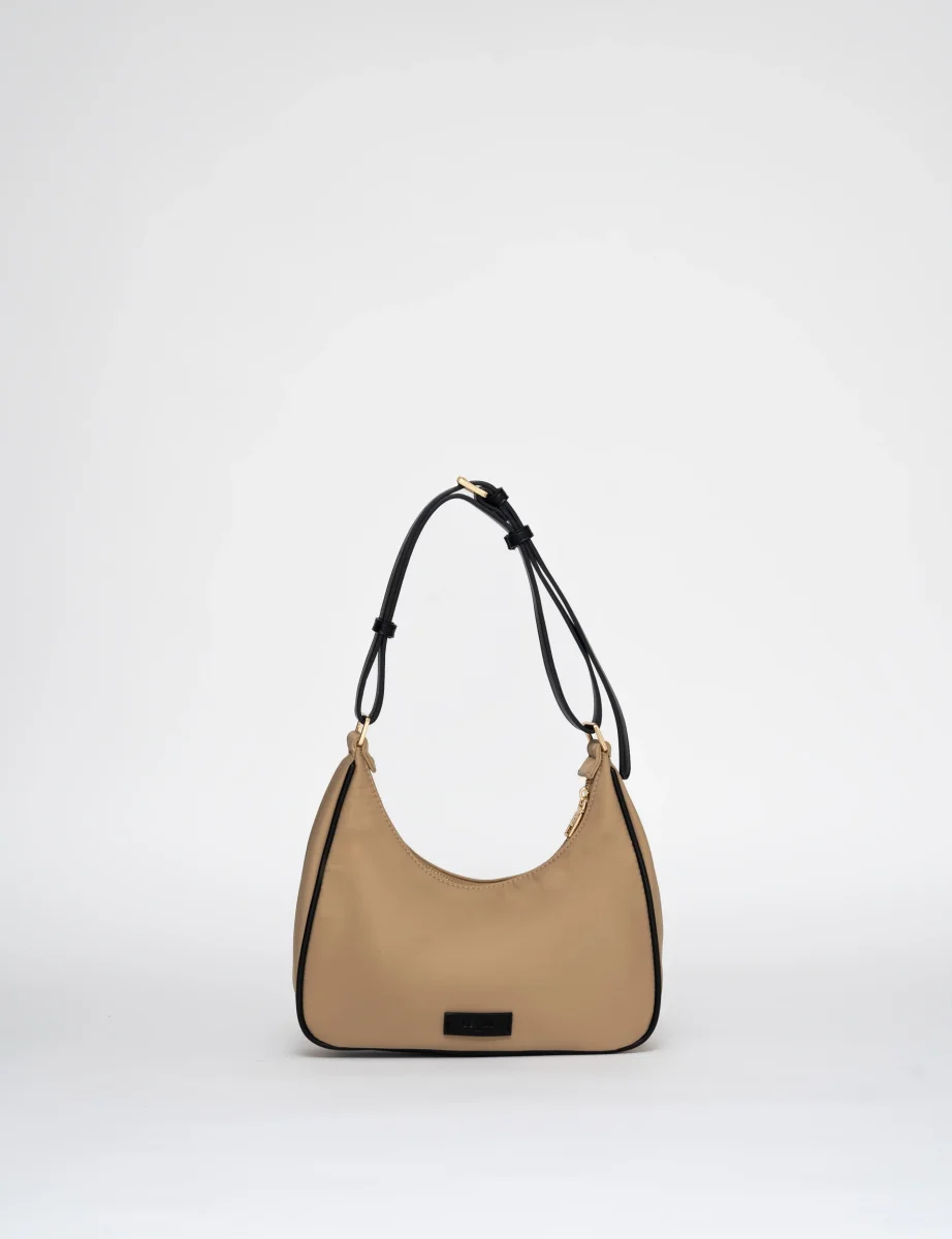 Sac Berri nylon recyclé - Beige sable – Image 4