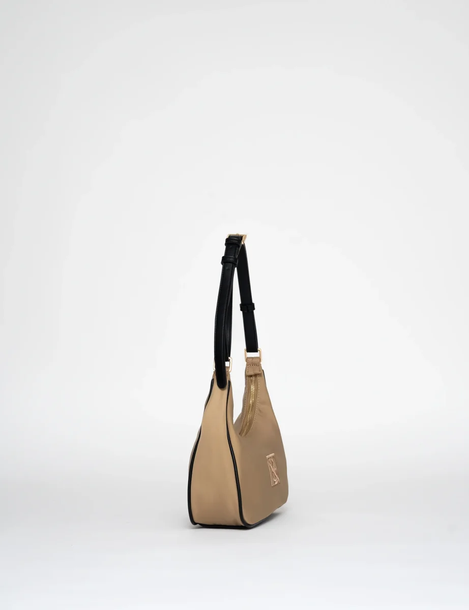 Sac Berri nylon recyclé - Beige sable – Image 6