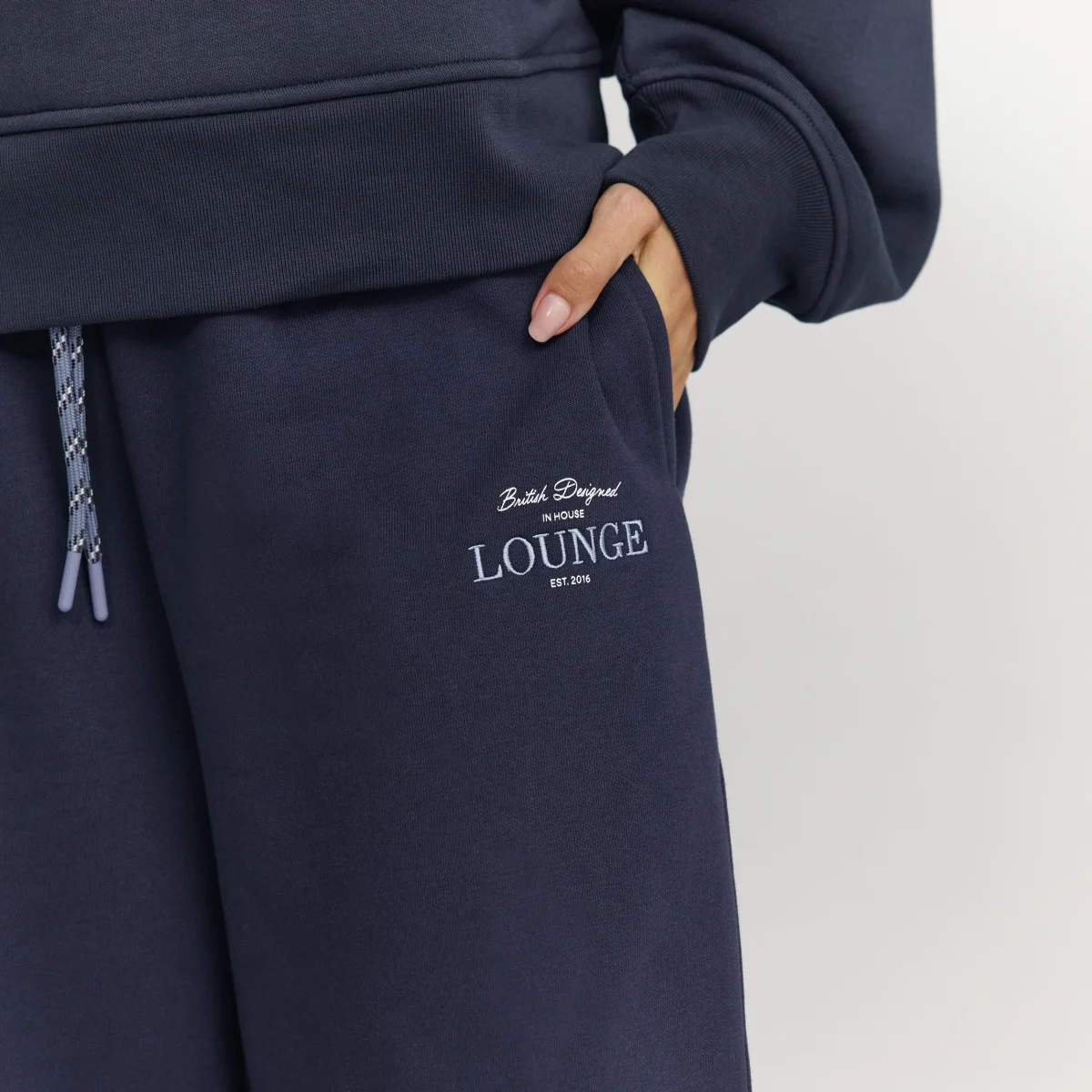 Jogging Barrel - Bleu Foncé – Image 7