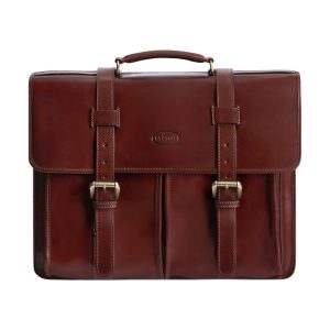 Cartable en cuir Regent