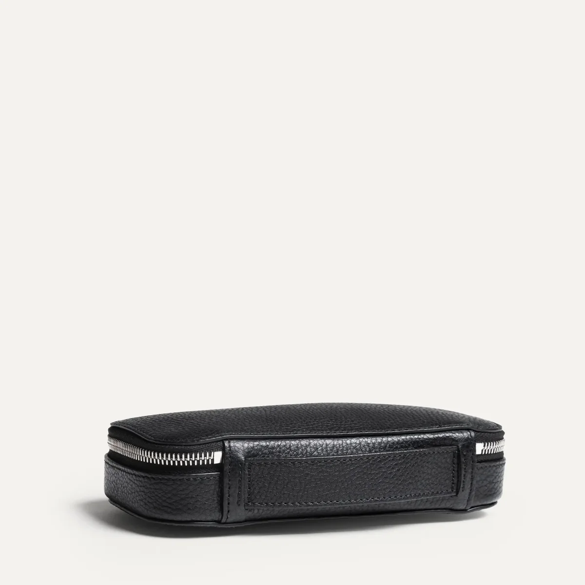 Trousse de toilette compacte ~ EVA - Cuir grainé noir – Image 5