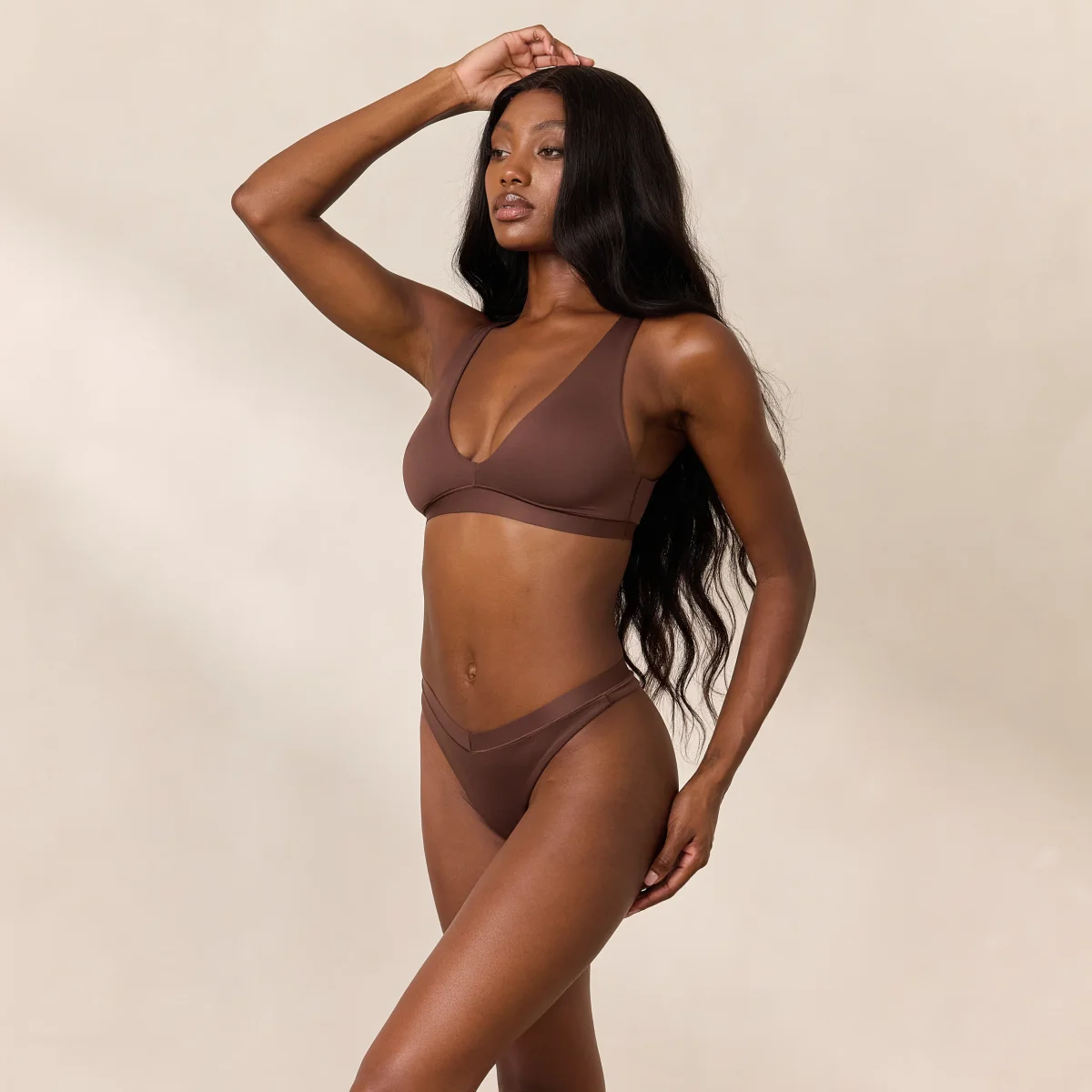 Soutien-gorge Triangle Everyday Comfort - Cacao – Image 6