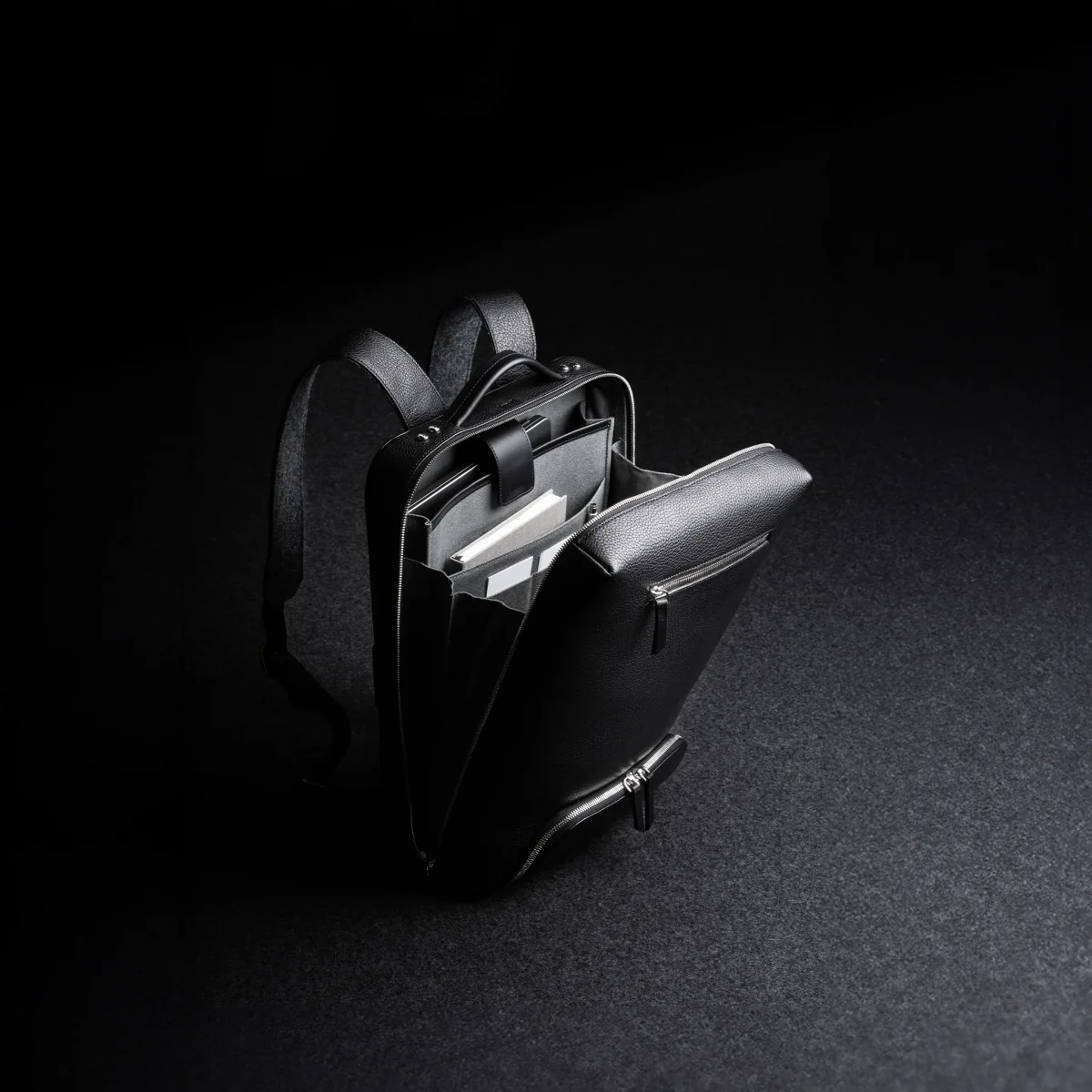 GIANI | Cuir grainé Noir - Imparfait #63 – Image 9