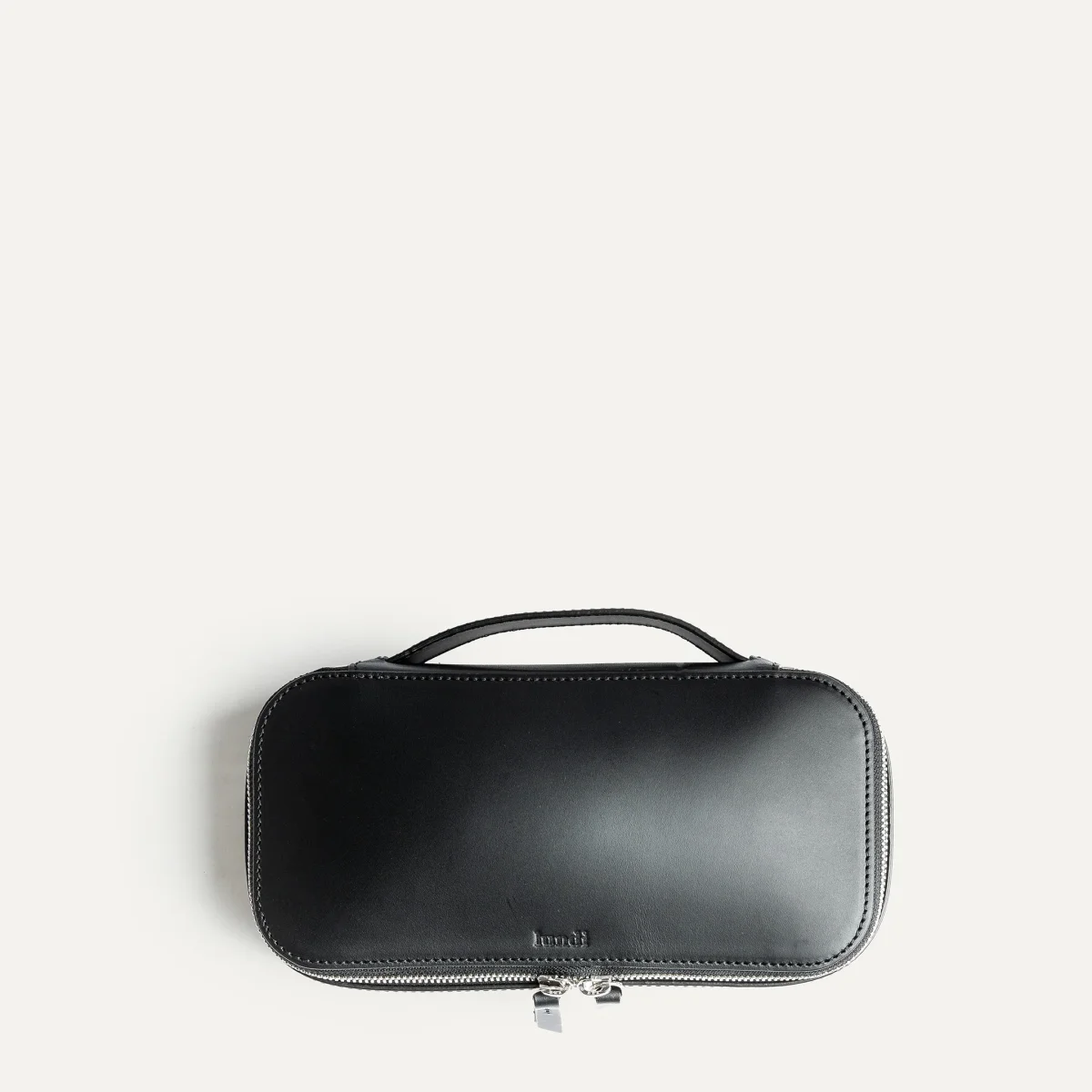 Trousse de toilette cuir ~ GINA II - NOIR – Image 4