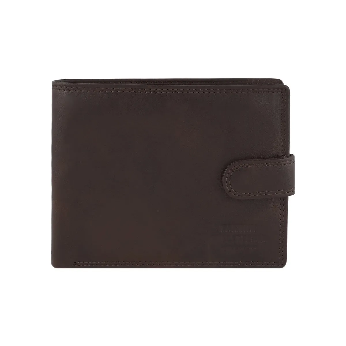 Portefeuille en cuir grand avec porte-monnaie Madrid – Image 2