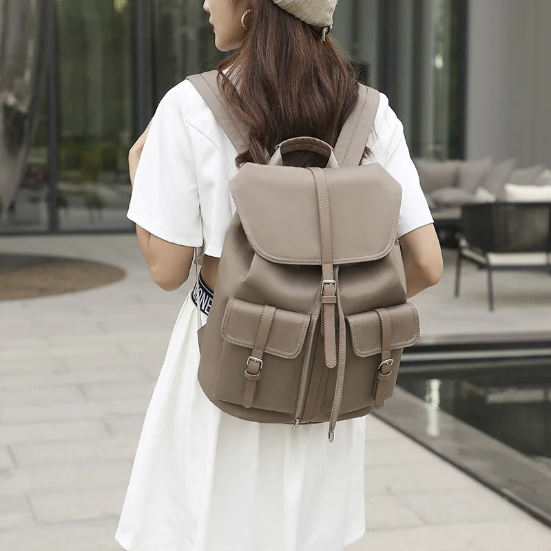 sac à dos femme tendance en oxford - Krate – Image 9