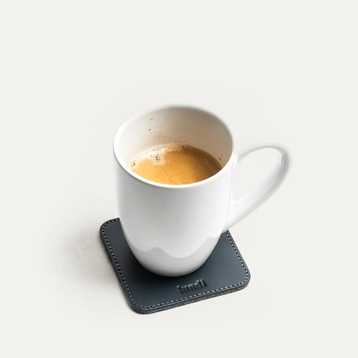 Sous-tasses en cuir ~ IVO - MARINE – Image 6