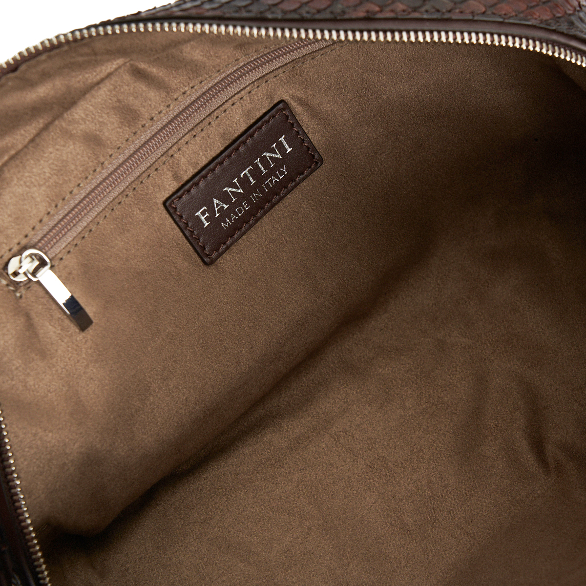 Trousse de toilette en peau de python Eclisse – Image 7