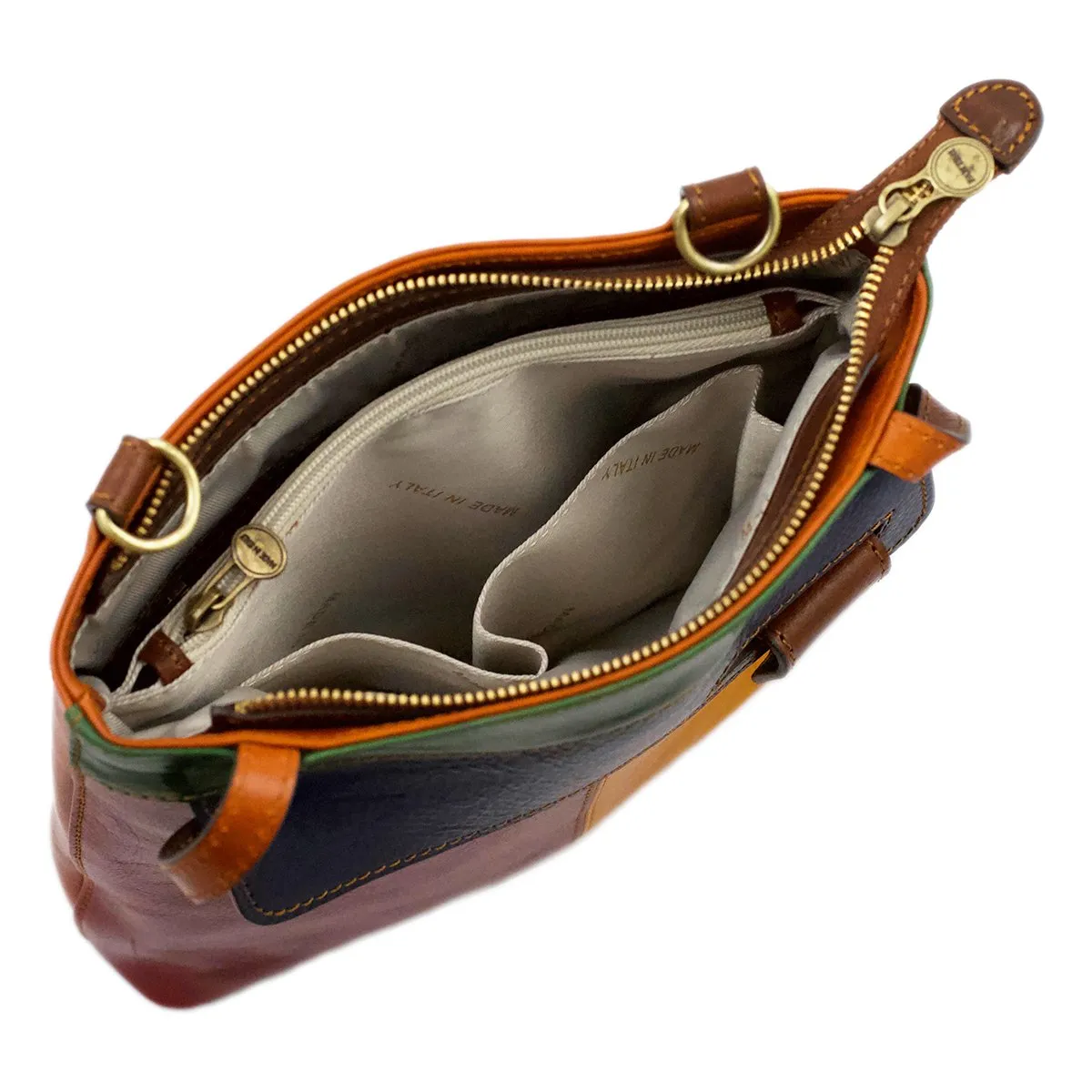 Sac en cuir convertible en sac à dos Noemi – Image 9