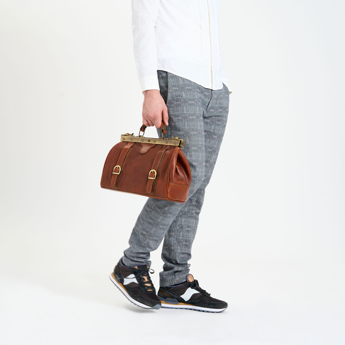 Sacoche médecin en cuir Oxford – Image 3