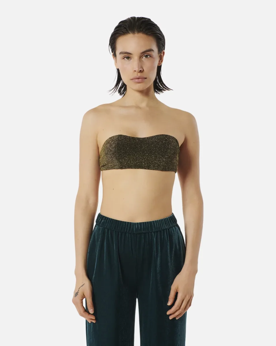 Bandeau bustier en coeur à paillettes – Image 3