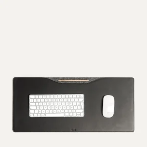 Sous-main en cuir ~ LILIO - NOIR