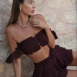 Jupe Bianca Bordeaux