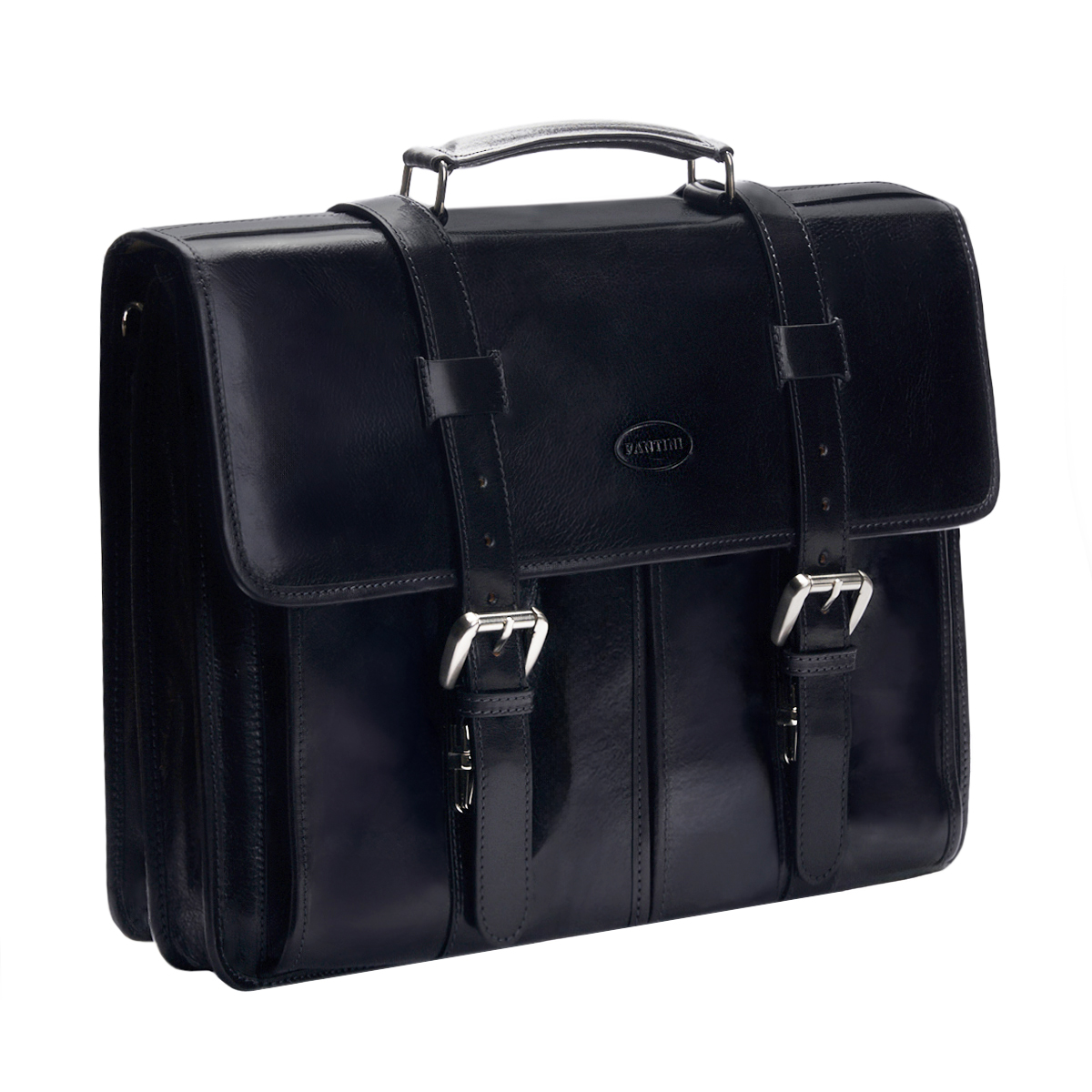 Cartable en cuir Regent – Image 4