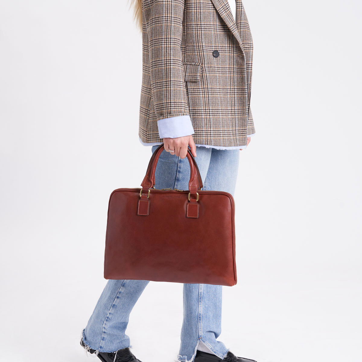 Cartable en cuir Firenze – Image 4