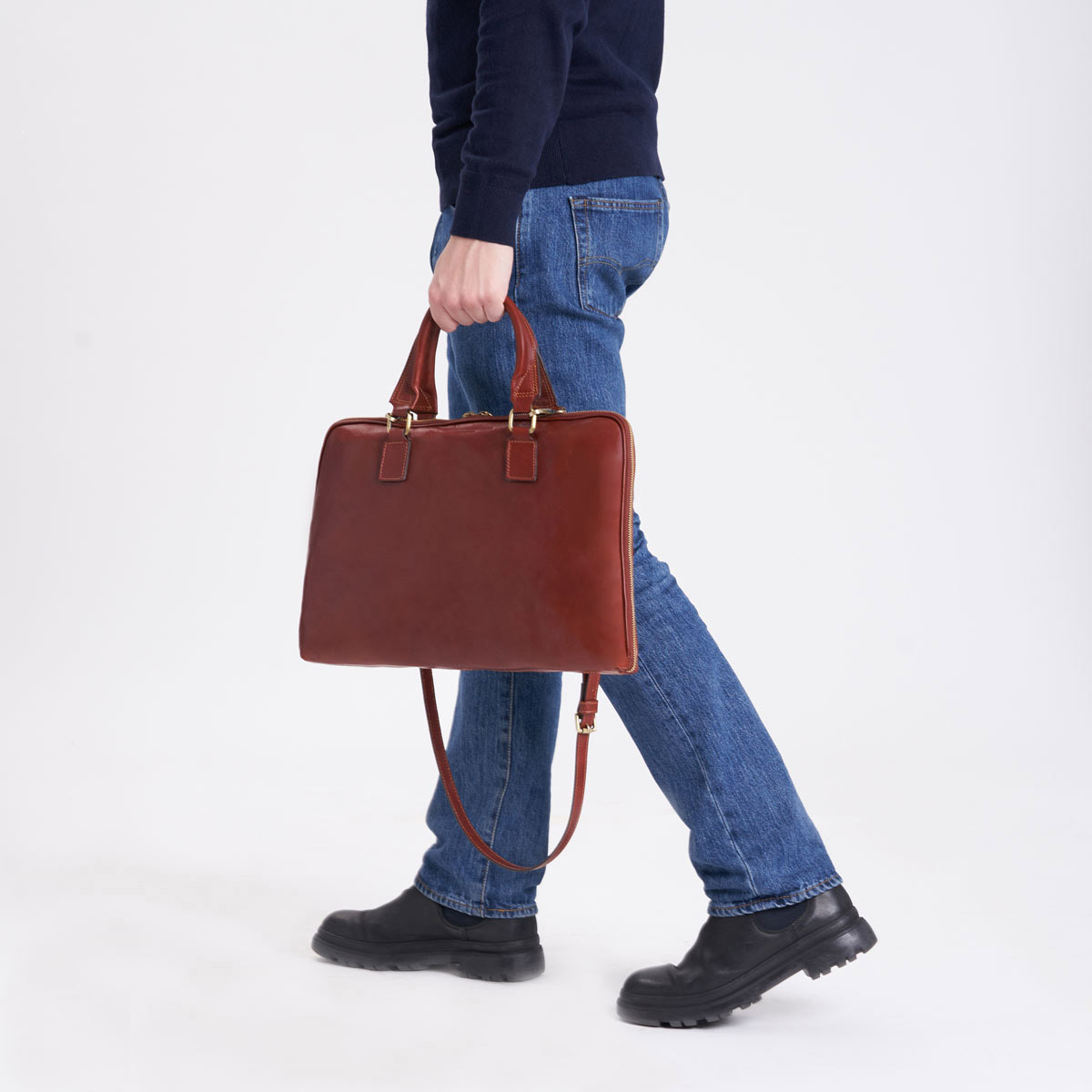 Cartable en cuir Firenze – Image 3