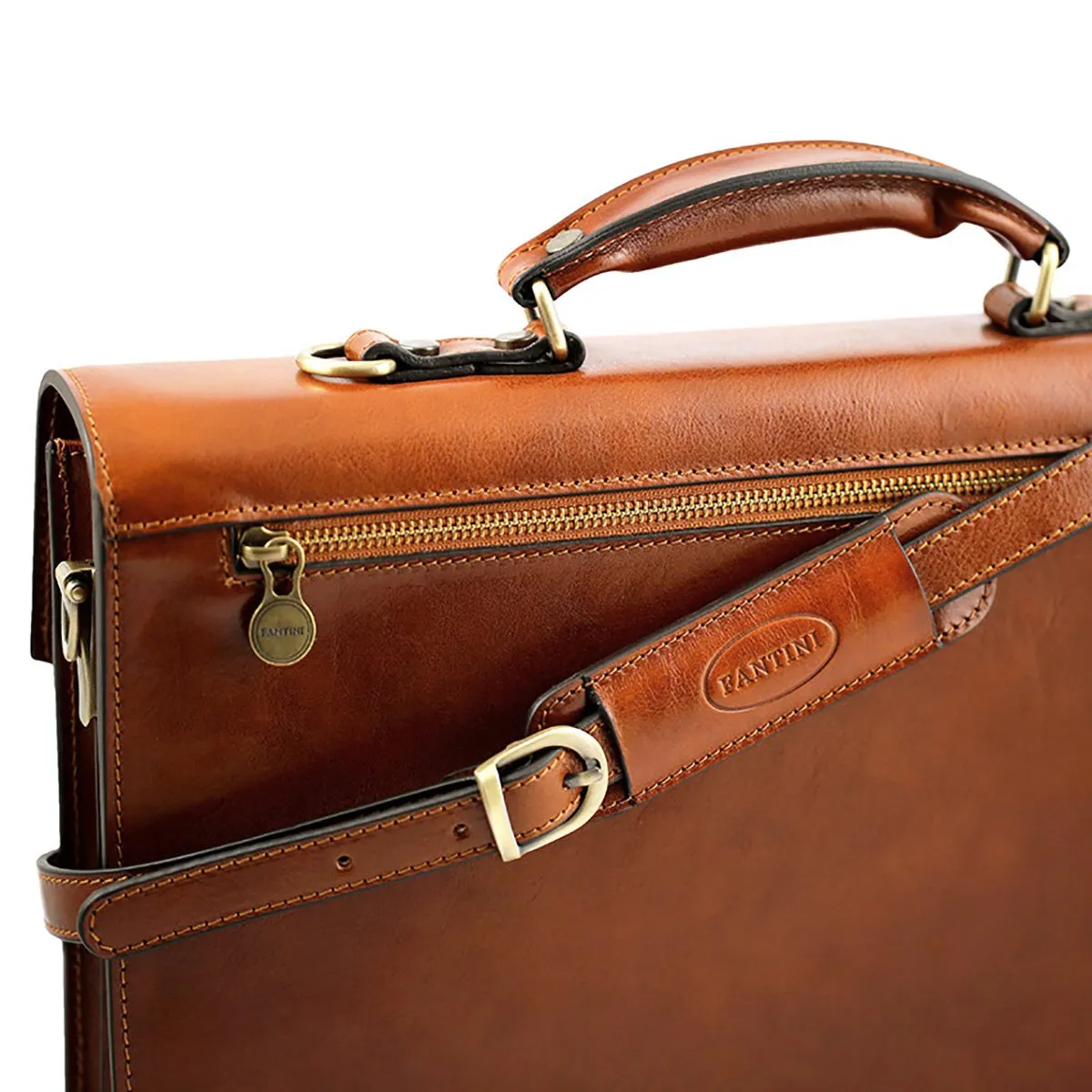 Cartable en cuir Shanghai – Image 5