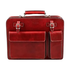 Cartable en cuir Oxford