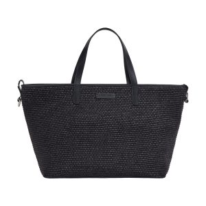 Sac en cuir et raphia Margaret