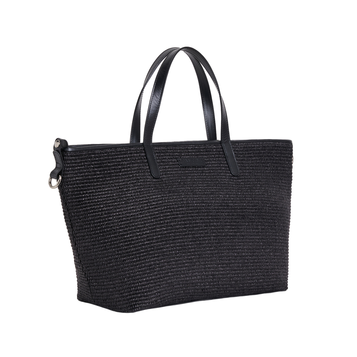 Sac en cuir et raphia Margaret – Image 4