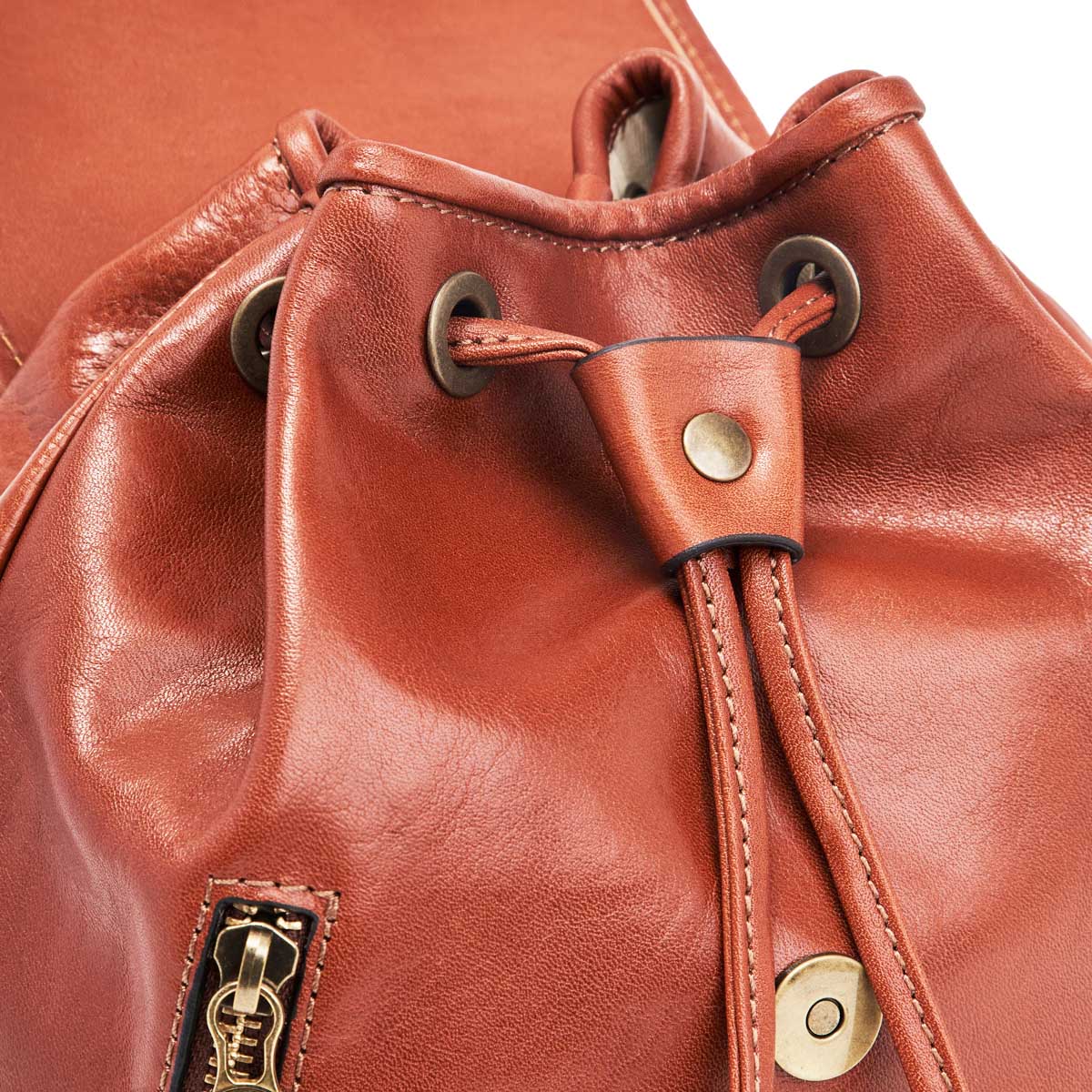 Petit sac à dos en cuir Toscana – Image 7