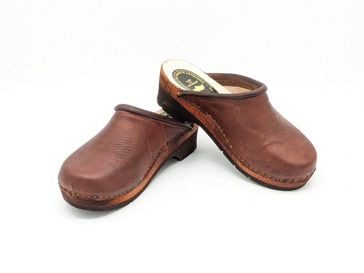 Sabot Pull Up marron – Image 2