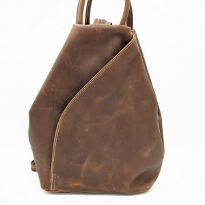 Sac Poire cuir gras