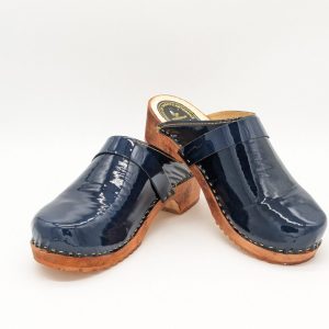 Sabot bois vernis marine