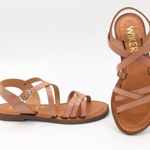 Sandale basse naturel