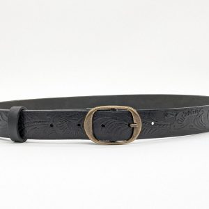 Ceinture Feuillage Noir