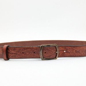 Ceinture  Feuillage Acajou