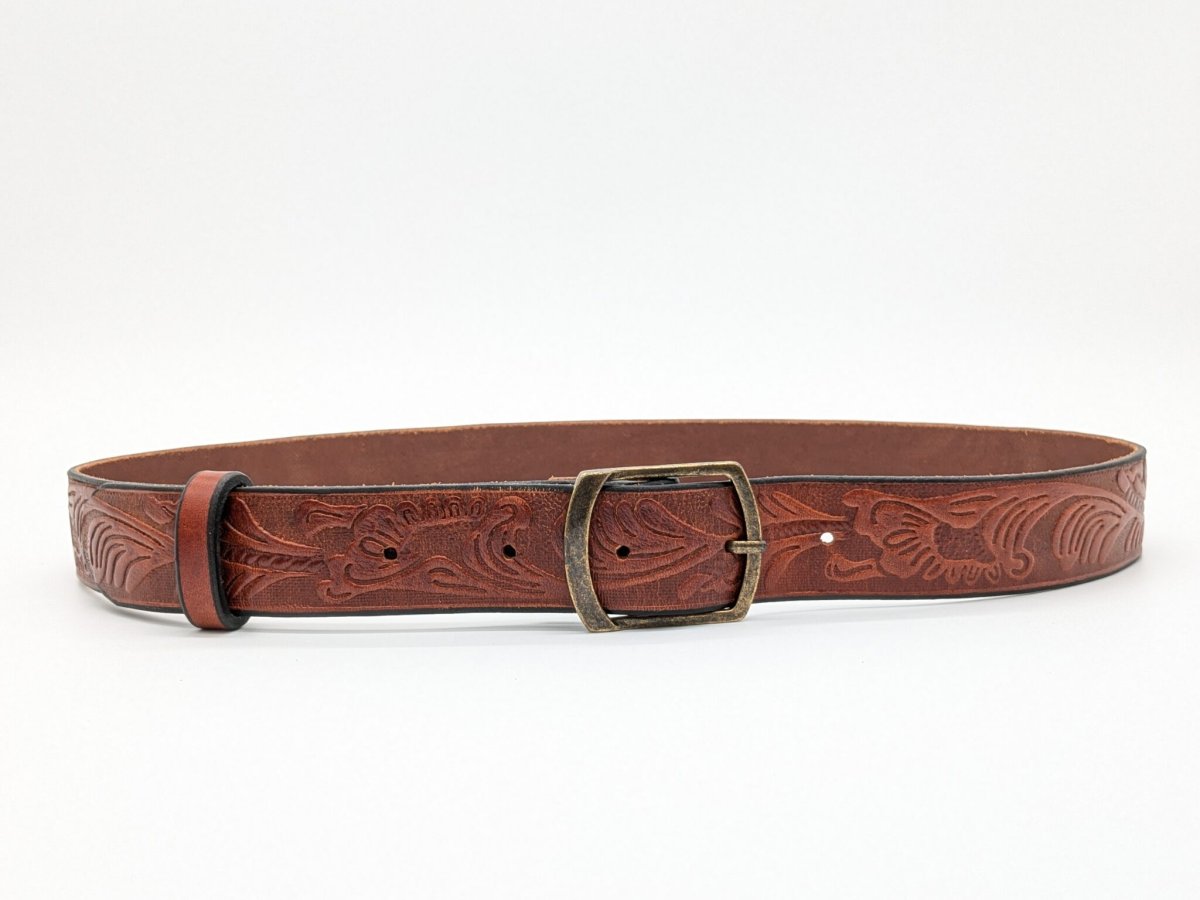 Ceinture Feuillage Acajou