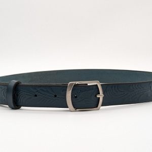 Ceinture Feuillage Bleu pétrole